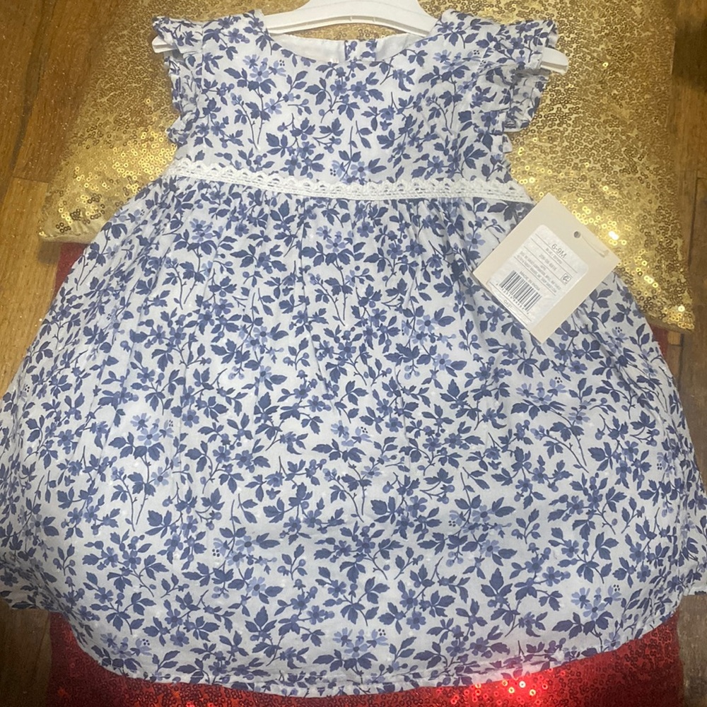 Blue Flower Dress